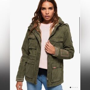 Superdry Olive Green Women's Jacket